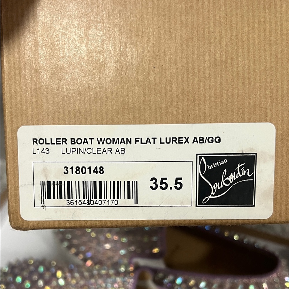 NEW Louboutin Roller Boat Slip-On Sneakers 35.5 - Picture 7 of 8